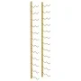 Botellero de pared para 24 botellas hierro dorado de vidaXL, Botelleros - Ref: Foro24-340884, Precio: 49,14 €, Descuento: %