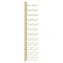 Botellero de pared para 24 botellas hierro dorado de vidaXL, Botelleros - Ref: Foro24-340884, Precio: 49,14 €, Descuento: %