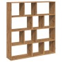 Estantería madera de ingeniería roble artisian 132x29x141,5 cm en Librerías y estanterías | Comprar online en Foru.es
