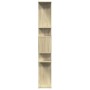 Estantería de madera de ingeniería roble Sonoma 92x29x188 cm en Librerías y estanterías | Comprar online en Foru.es