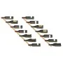 Botellero de pared para 7 botellas 2 unidades metal dorado de vidaXL, Botelleros - Ref: Foro24-340899, Precio: 64,02 €, Descu...