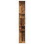 Estantería de madera de ingeniería roble ahumado 92x29x188 cm en Librerías y estanterías | Comprar online en Foru.es