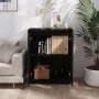 Aparador de madera maciza de pino negro 60x34x75 cm de vidaXL, Aparadores - Ref: Foro24-813349, Precio: 83,76 €, Descuento: %