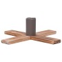 Soporte para árbol de Navidad 54x54x16 cm en Decoración Festiva y Estacional | Comprar online en Foru.es
