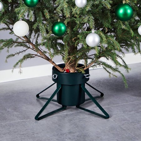 Soporte para árbol de Navidad negro 46x46x19 cm en Decoración Festiva y Estacional | Comprar online en Foru.es