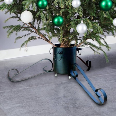 Soporte para árbol de Navidad verde 58x58x21 cm en Decoración Festiva y Estacional | Comprar online en Foru.es