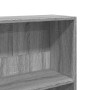 Estantería madera ingeniería gris Sonoma 80x30x189cm en Librerías y estanterías | Comprar online en Foru.es