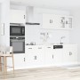 Mueble de cocina Kalmar blanco 7 piezas madera contrachapada en Armarios de cocina | Comprar online en Foru.es