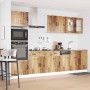 Mueble cocina Kalmar madera vieja 7 pzas madera contrachapada en Armarios de cocina | Comprar online en Foru.es