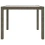 Set comedor de jardín 3 piezas con cojines ratán sintético gris de vidaXL, Conjuntos de jardín - Ref: Foro24-3094873, Precio:...