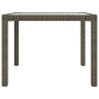 Set comedor de jardín 3 piezas con cojines ratán sintético gris de vidaXL, Conjuntos de jardín - Ref: Foro24-3094873, Precio:...