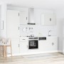 Mueble de cocina Kalmar blanco 7 piezas madera contrachapada en Armarios de cocina | Comprar online en Foru.es