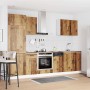 Mueble cocina Kalmar madera vieja 7 pzas madera contrachapada en Armarios de cocina | Comprar online en Foru.es