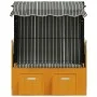 Strandkorb Strandkorb Baldachin Kunstrattan Holz schwarz grau von vidaXL, Liegen - Ref: Foro24-318657, Preis: 243,23 €, Rabat...