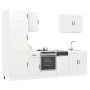 Mueble cocina Lucca blanco de alto brillo 7 pzas en Armarios de cocina | Comprar online en Foru.es