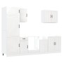 Mueble cocina Lucca blanco de alto brillo 7 pzas en Armarios de cocina | Comprar online en Foru.es