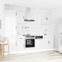 Mueble cocina Lucca blanco de alto brillo 7 pzas en Armarios de cocina | Comprar online en Foru.es