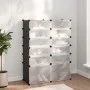 Zapatero PP negro 94x37x125 cm de vidaXL, Zapateros y organizadores de calzado - Ref: Foro24-340565, Precio: 63,63 €, Descuen...