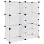 Zapatero PP transparente 84x31,5x93 cm de vidaXL, Zapateros y organizadores de calzado - Ref: Foro24-340568, Precio: 28,89 €,...