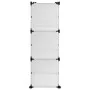 Zapatero PP transparente 84x31,5x93 cm de vidaXL, Zapateros y organizadores de calzado - Ref: Foro24-340568, Precio: 28,89 €,...