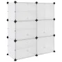 Zapatero PP transparente 84x31,5x93 cm de vidaXL, Zapateros y organizadores de calzado - Ref: Foro24-340568, Precio: 28,89 €,...