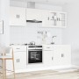 Mueble cocina Kalmar blanco de alto brillo 8 pzas en Armarios de cocina | Comprar online en Foru.es