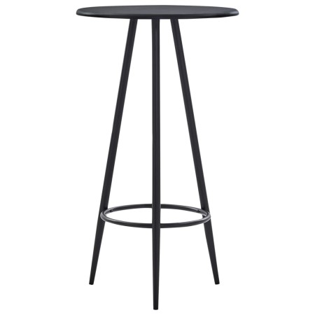 Mesa alta de cocina MDF negro 60x107,5 cm en Mesas de comedor | Comprar online en Foru.es