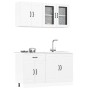 Mueble de cocina Kalmar blanco 4 piezas madera contrachapada en Armarios de cocina | Comprar online en Foru.es