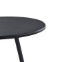 Mesa alta de cocina MDF negro 60x107,5 cm en Mesas de comedor | Comprar online en Foru.es