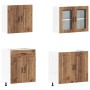 Mueble cocina Kalmar madera vieja 4 pzas madera contrachapada en Armarios de cocina | Comprar online en Foru.es