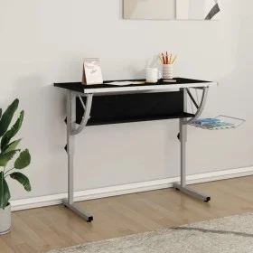 Mesa de dibujo madera y acero negro y gris 110x53x(58-87) cm de vidaXL, Escritorios - Ref: Foro24-340929, Precio: 81,95 €, De...