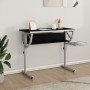 Mesa de dibujo madera y acero negro y gris 110x53x(58-87) cm de vidaXL, Escritorios - Ref: Foro24-340929, Precio: 82,68 €, De...