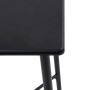 Mesa alta de cocina MDF negro 60x60x111 cm en Mesas de comedor | Comprar online en Foru.es
