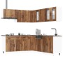 Mueble cocina Kalmar madera vieja 11 pzas madera contrachapada en Armarios de cocina | Comprar online en Foru.es