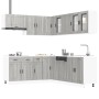Mueble cocina Porto sonoma gris 11 pzas madera contrachapada en Armarios de cocina | Comprar online en Foru.es