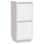 Aparador de madera maciza de pino blanco 31,5x34x75 cm de vidaXL, Aparadores - Ref: Foro24-813382, Precio: 57,04 €, Descuento: %