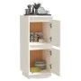 Aparador de madera maciza de pino blanco 31,5x34x75 cm de vidaXL, Aparadores - Ref: Foro24-813382, Precio: 56,30 €, Descuento: %