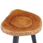 Mesa de centro de madera maciza de teca 40x45 cm en Mesas de centro | Comprar online en Foru.es