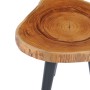 Mesa de centro de madera maciza de teca 40x45 cm en Mesas de centro | Comprar online en Foru.es