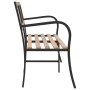 Banco de jardín doble madera de abeto chino 238 cm de vidaXL, Bancos de jardín - Ref: Foro24-317134, Precio: 169,55 €, Descue...