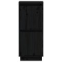 Aparador 2 uds madera maciza de pino negro 31,5x34x75 cm de vidaXL, Aparadores - Ref: Foro24-813389, Precio: 79,53 €, Descuen...