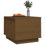 Mesa de centro madera maciza de pino marrón miel 40x50x35 cm de vidaXL, Mesas de centro - Ref: Foro24-813413, Precio: 51,57 €...
