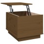 Mesa de centro madera maciza de pino marrón miel 40x50x35 cm de vidaXL, Mesas de centro - Ref: Foro24-813413, Precio: 51,57 €...