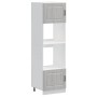 Armarios para horno (2 unidades) "Kalmar" Gris Sonoma Madera de ingeniería en Armarios de cocina | Comprar online en Foru.es