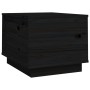 Mesa de centro de madera maciza de pino negro 40x50x35 cm de vidaXL, Mesas de centro - Ref: Foro24-813414, Precio: 66,65 €, D...