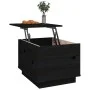 Mesa de centro de madera maciza de pino negro 40x50x35 cm de vidaXL, Mesas de centro - Ref: Foro24-813414, Precio: 65,82 €, D...