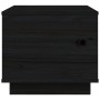 Mesa de centro de madera maciza de pino negro 40x50x35 cm de vidaXL, Mesas de centro - Ref: Foro24-813414, Precio: 66,65 €, D...