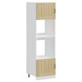 Armarios para horno 2 piezas "Lucca" de madera de ingeniería de roble Sonoma en Armarios de cocina | Comprar online en Foru.es