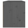 Armarios de pared 2 uds madera maciza pino gris 45x30x35 cm de vidaXL, Estantes y estanterías - Ref: Foro24-813440, Precio: 6...