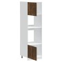 Armarios para horno 2 piezas "Lucca" de madera de ingeniería de roble ahumado en Armarios de cocina | Comprar online en Foru.es